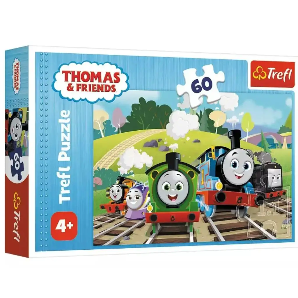 Thomas a gőzmozdony 60db-os puzzle - Trefl kép 1