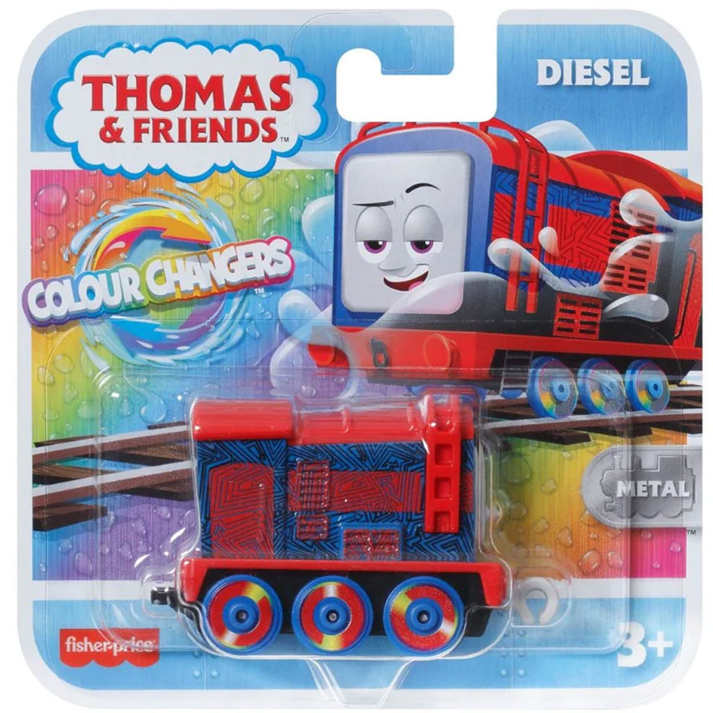 Fisher-Price: Thomas és barátai – Diesel színváltós mozdony – Mattel kép 1