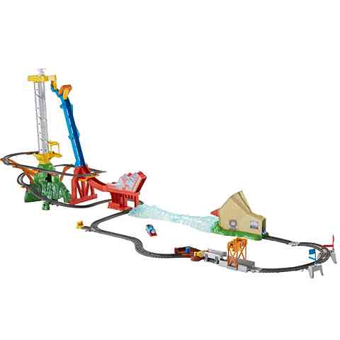 Thomas Track Master: Óriás hídugrás pályaszett - Mattel kép 2