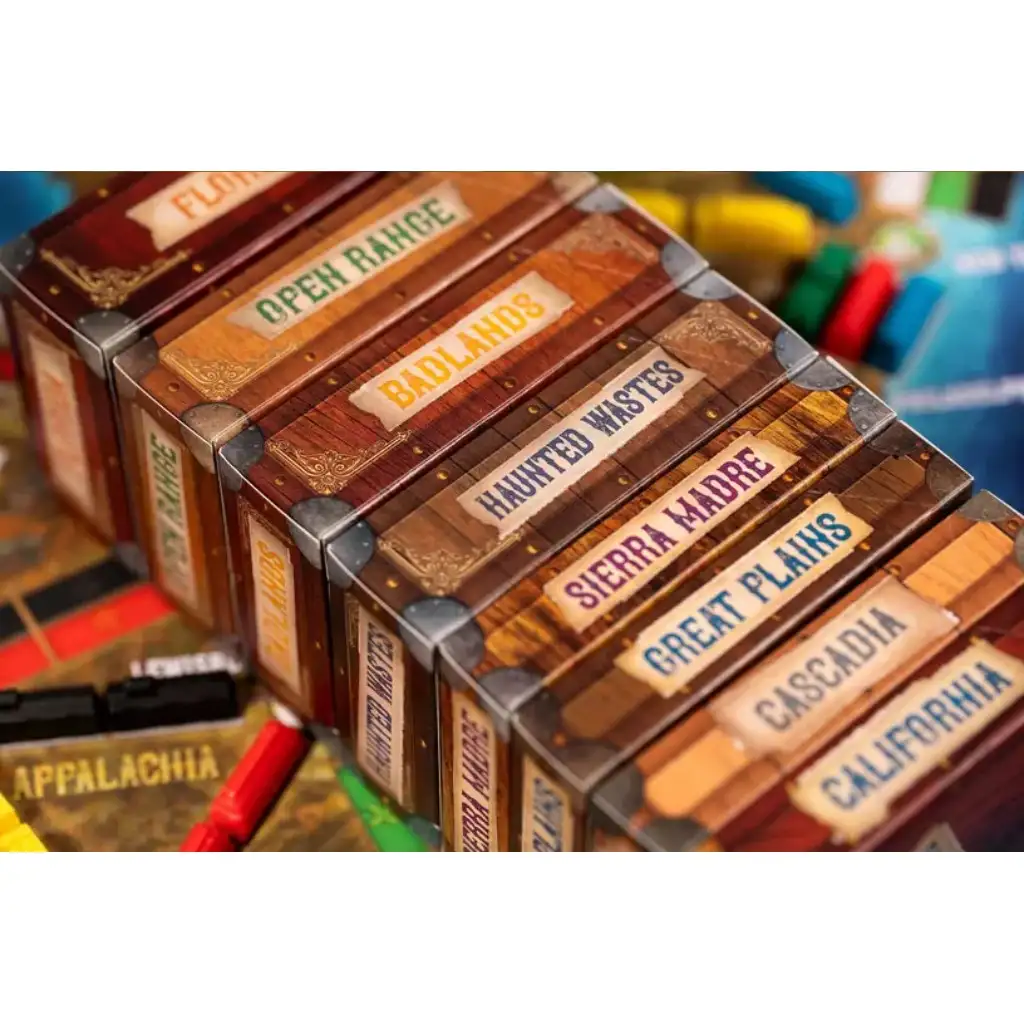 Ticket to Ride Legacy - A legendás nyugat kép 9