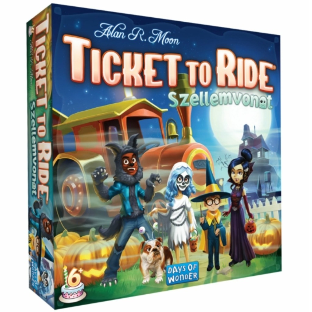Ticket to Ride - Szellemvonat társasjáték kép 1
