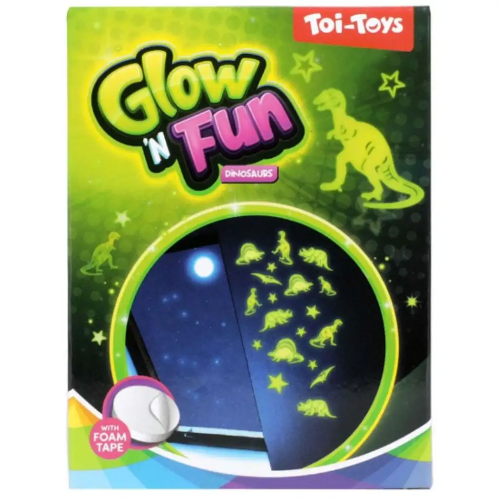 Glow'N Fun Dinoszauruszos dekor matrica kép 1