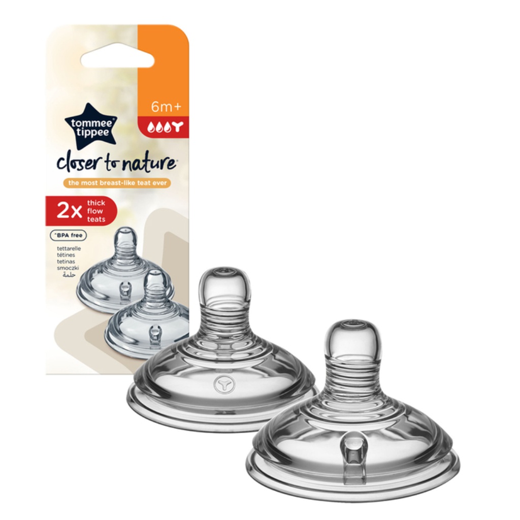 Tommee Tippee: Etetőcumi sűrű ételekhez (6 hó+) kép 1