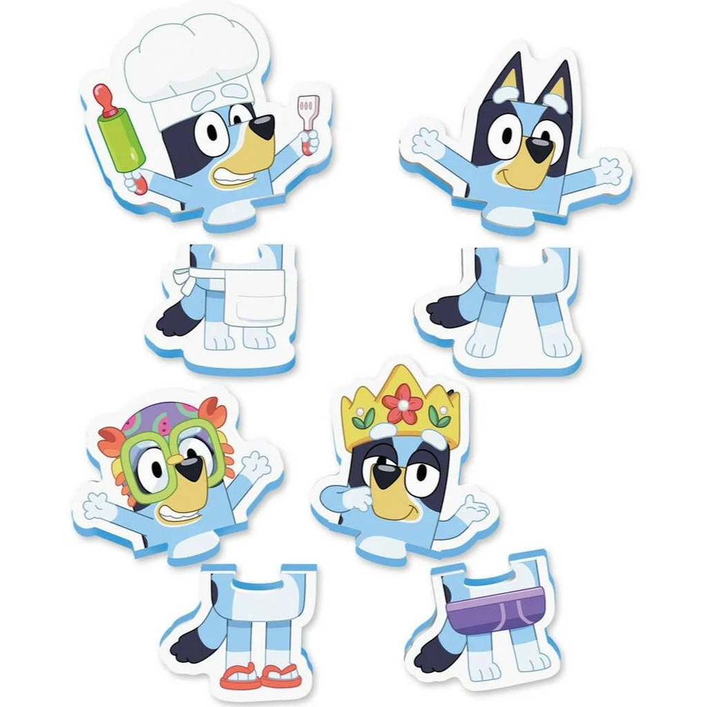 Tomy Toomies: Bluey fürdőpuzzle 4 figurával kép 2