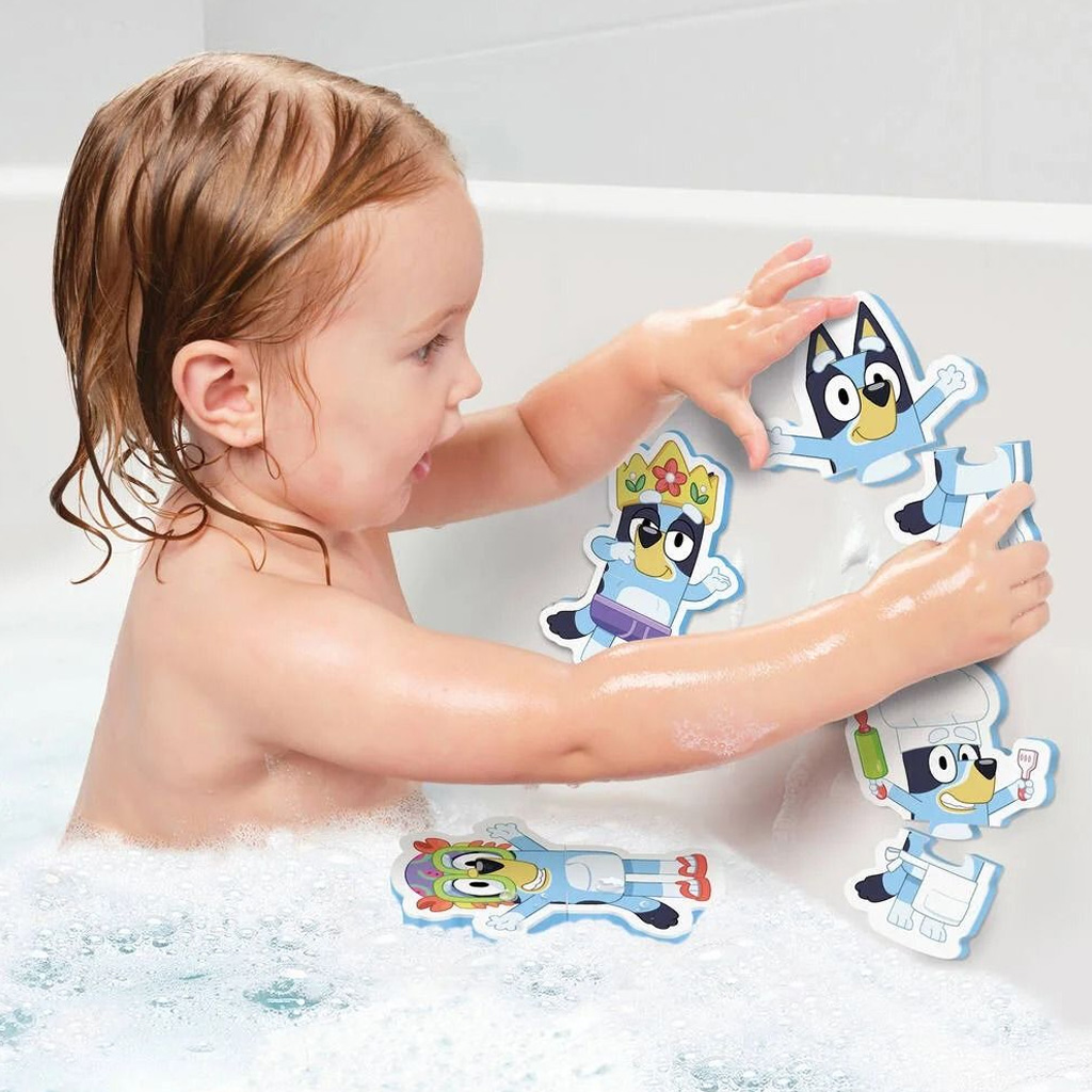 Tomy Toomies: Bluey fürdőpuzzle 4 figurával kép 3