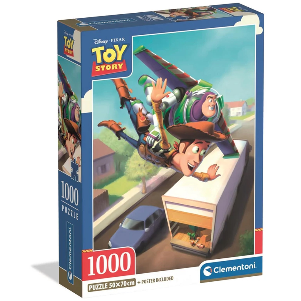 Toy Story 1000db-os puzzle - Clementoni kép 1