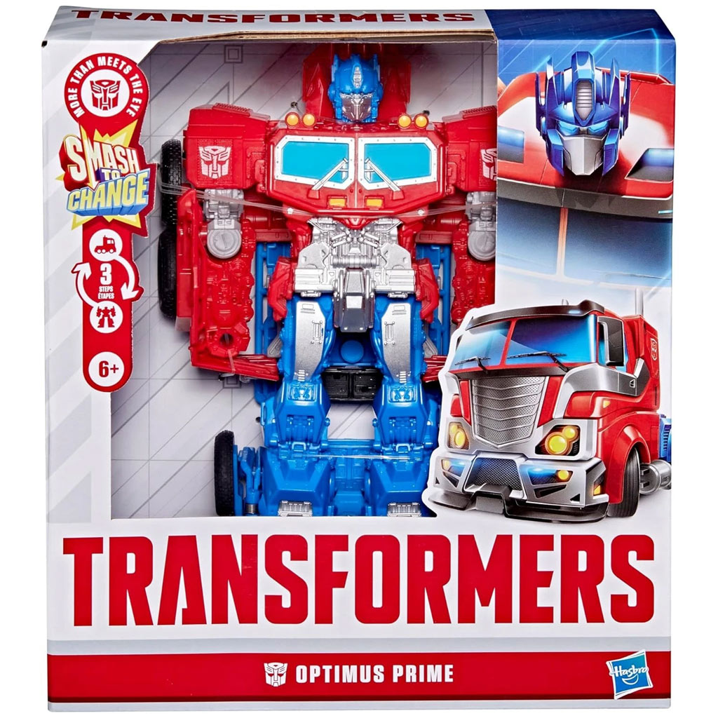 Transformers Smash To Change: Optimus Prime átalakítható robot figura - Hasbro kép 1