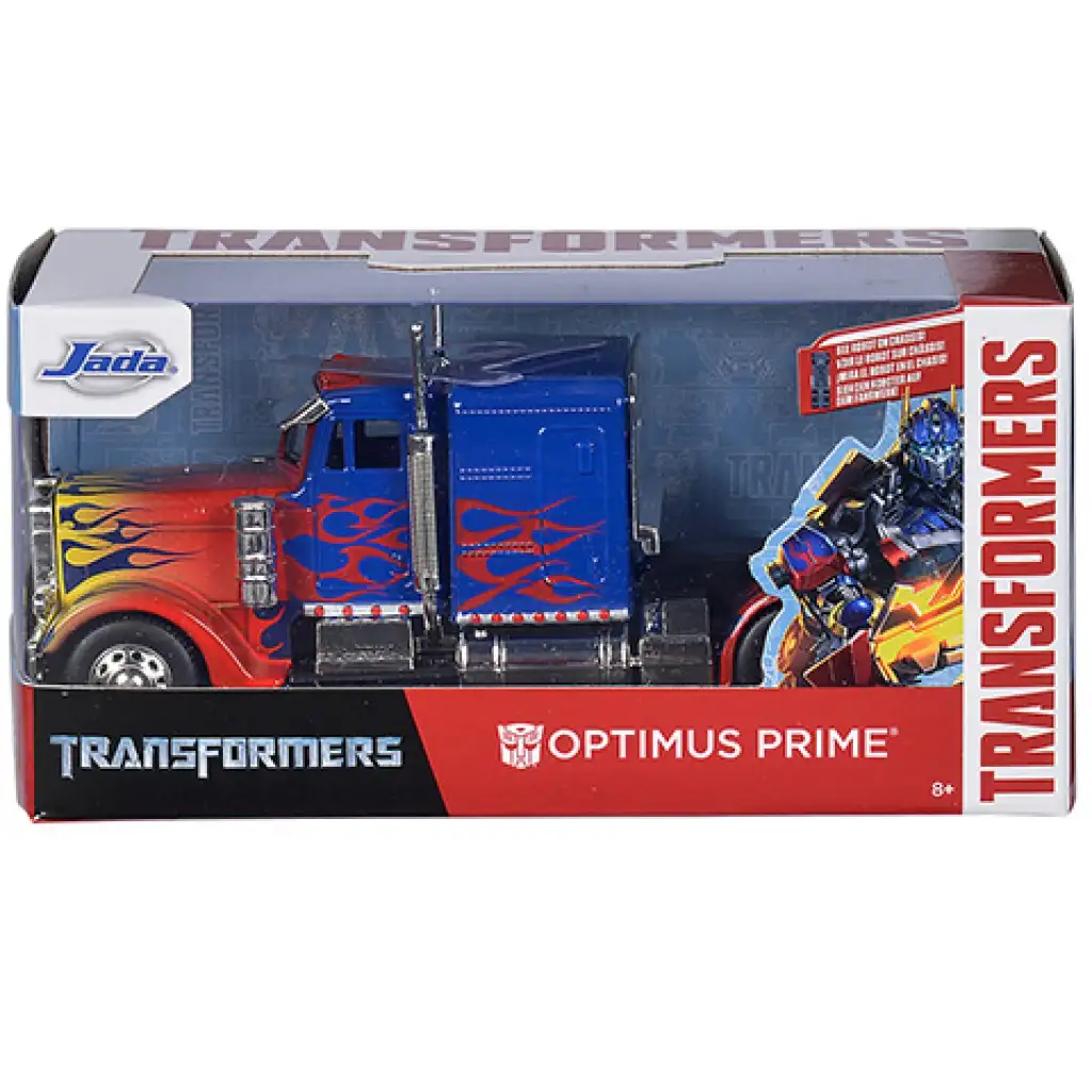 Transformers: Optimus Fővezér T1 fém autó 1/32 - Simba Toys kép 1