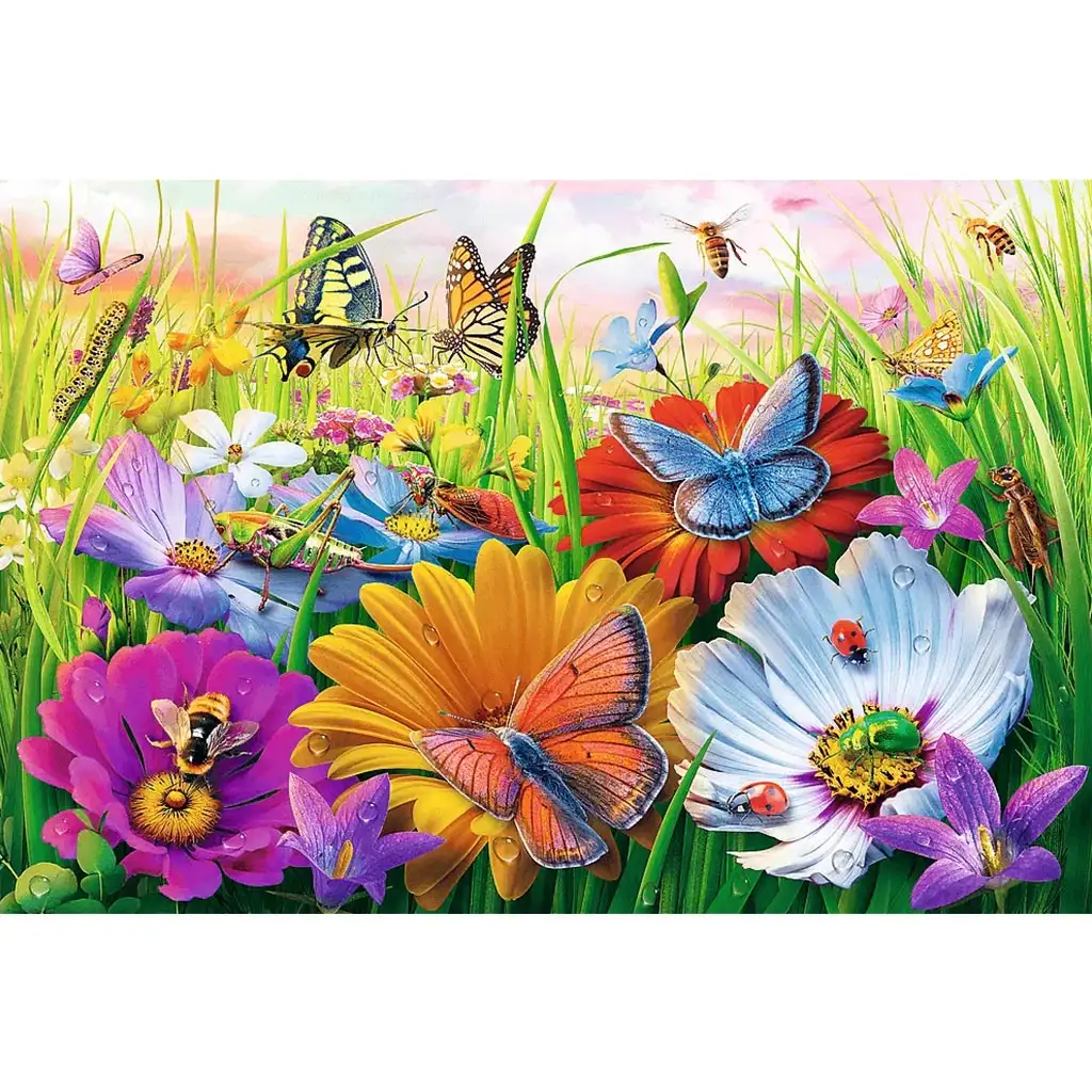 Rovarok a réten Easy Piece 300db-os puzzle - Trefl kép 2