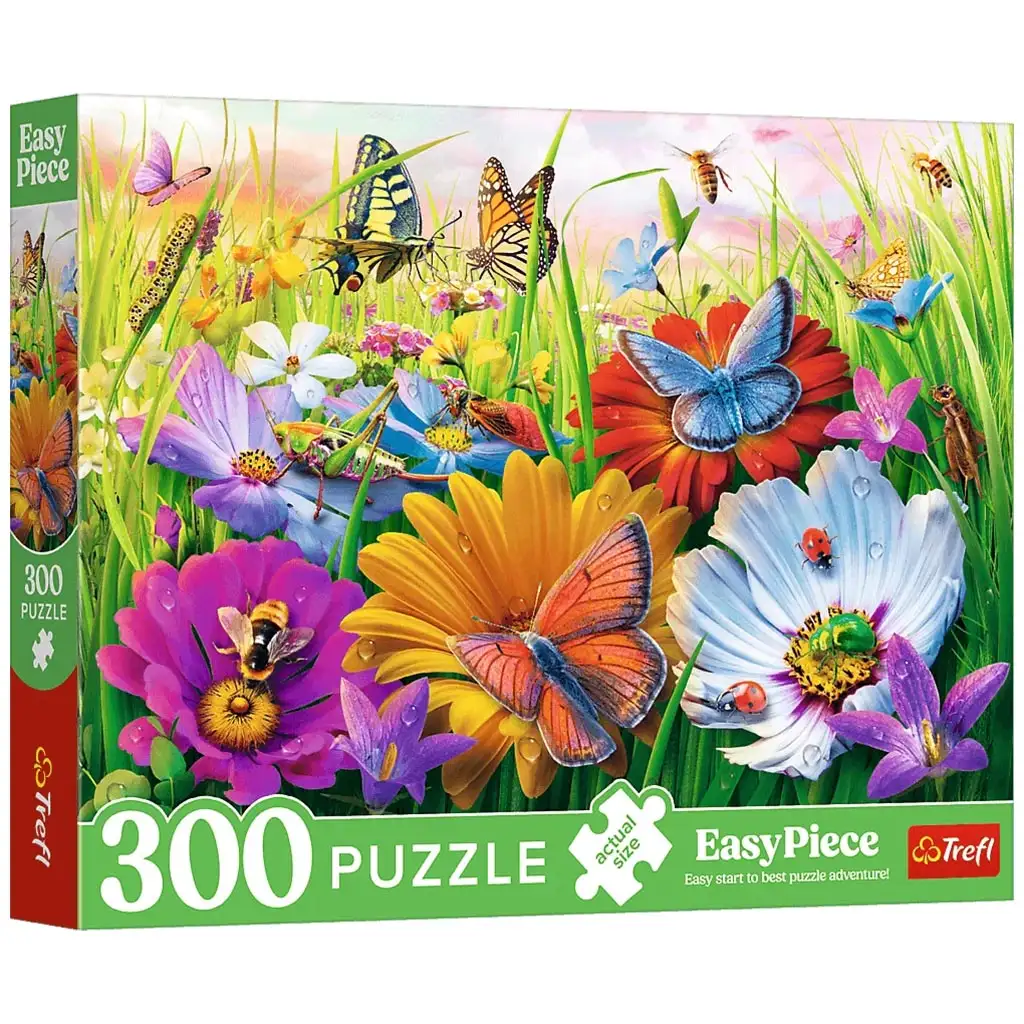 Rovarok a réten Easy Piece 300db-os puzzle - Trefl kép 1