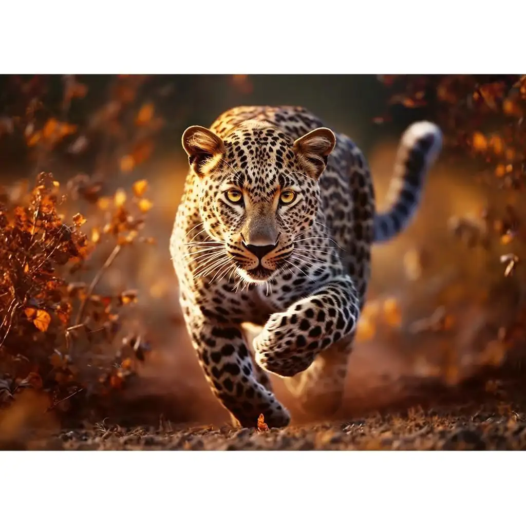 Leopárd prémium plusz 1000db-os puzzle - Trefl kép 2