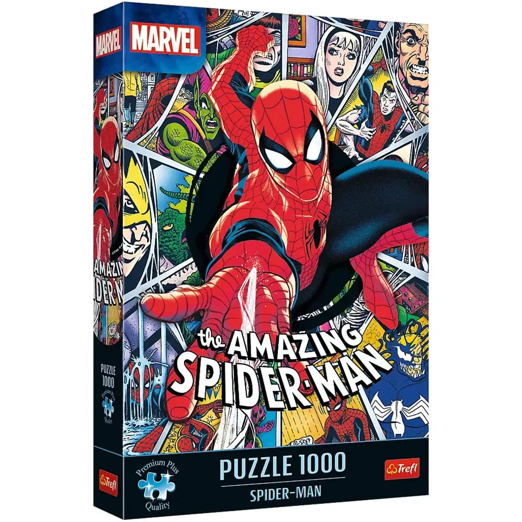 Csodálatos pókember 1000db-os prémium puzzle - Trefl kép 1