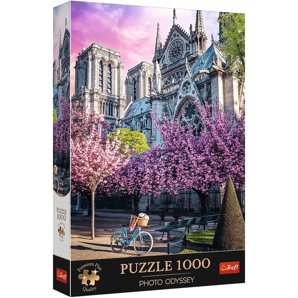 Párizs, Notre Dame 1000db-os prémium puzzle - Trefl kép 1