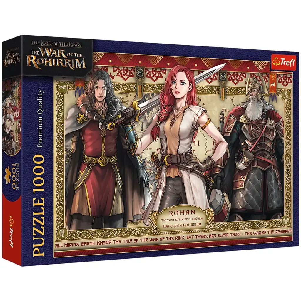 A Gyűrűk Ura: Rohirrim tábor 1000db-os puzzle – Trefl kép 1