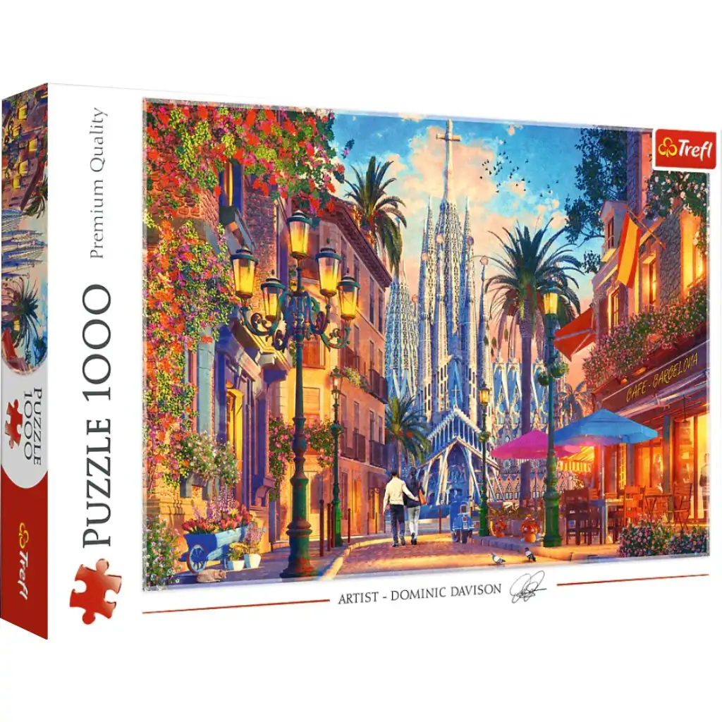 Barcelona 1000db-os prémium puzzle - Trefl kép 1