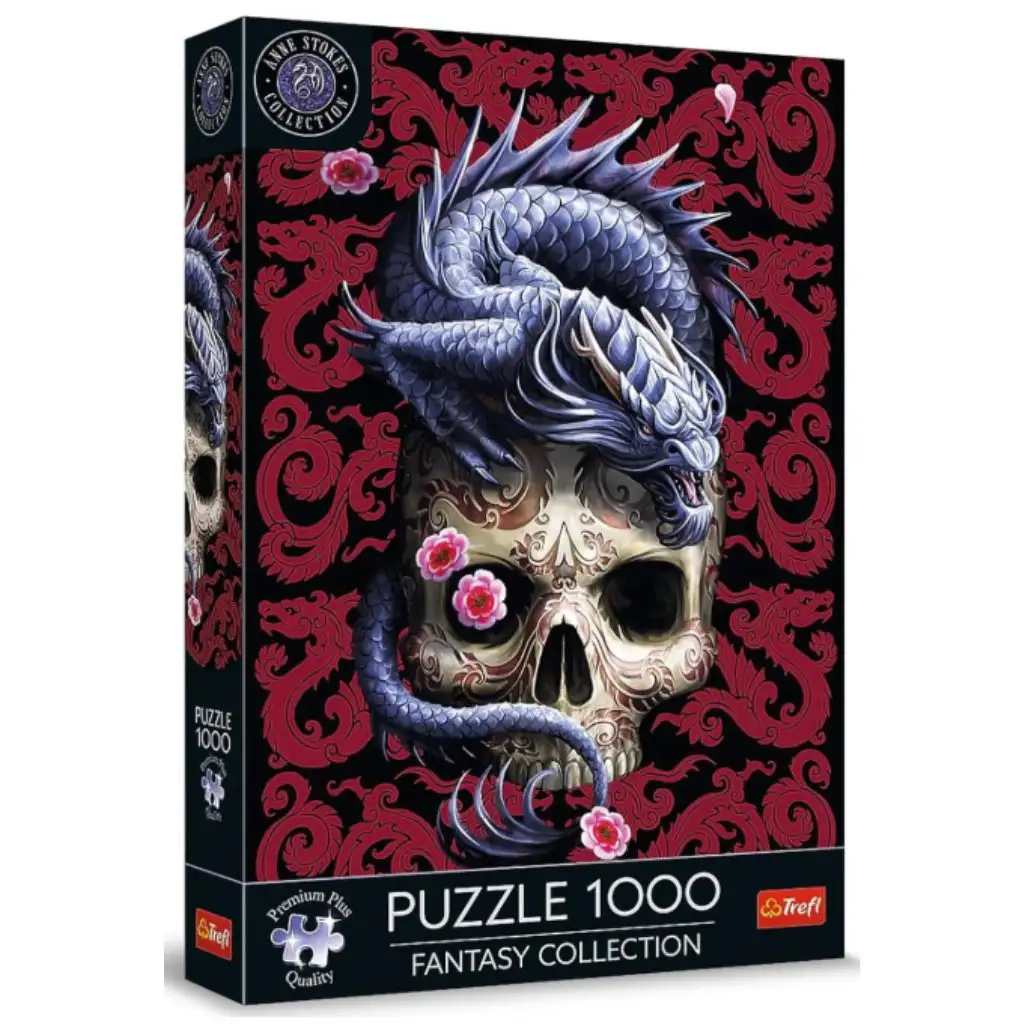 Anne Stokes: Keleti sárkány 1000db-os prémium plusz puzzle - Trefl kép 1