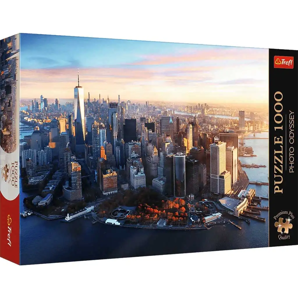 Manhattan, New York 1000db-os prémium puzzle - Trefl kép 1