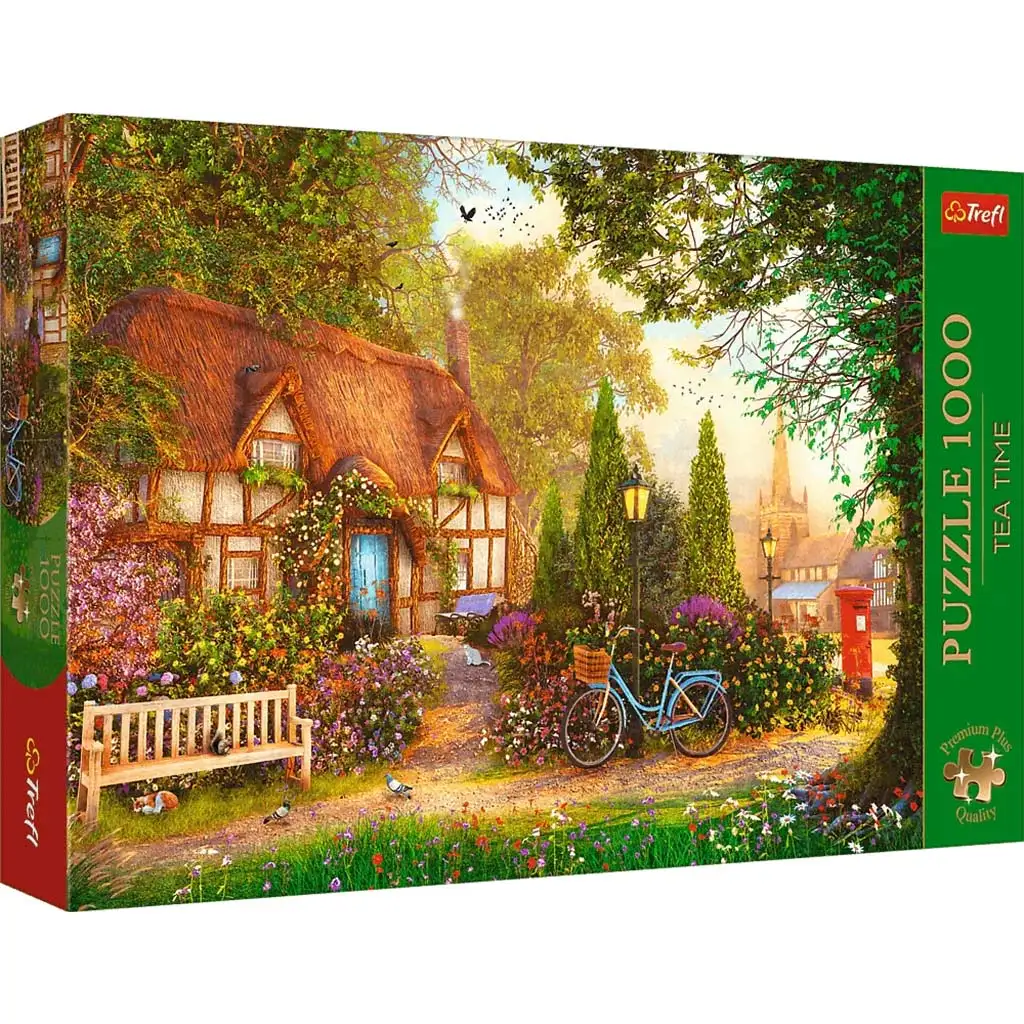 Nádfedeles házikó 1000db-os prémium puzzle - Trefl kép 1