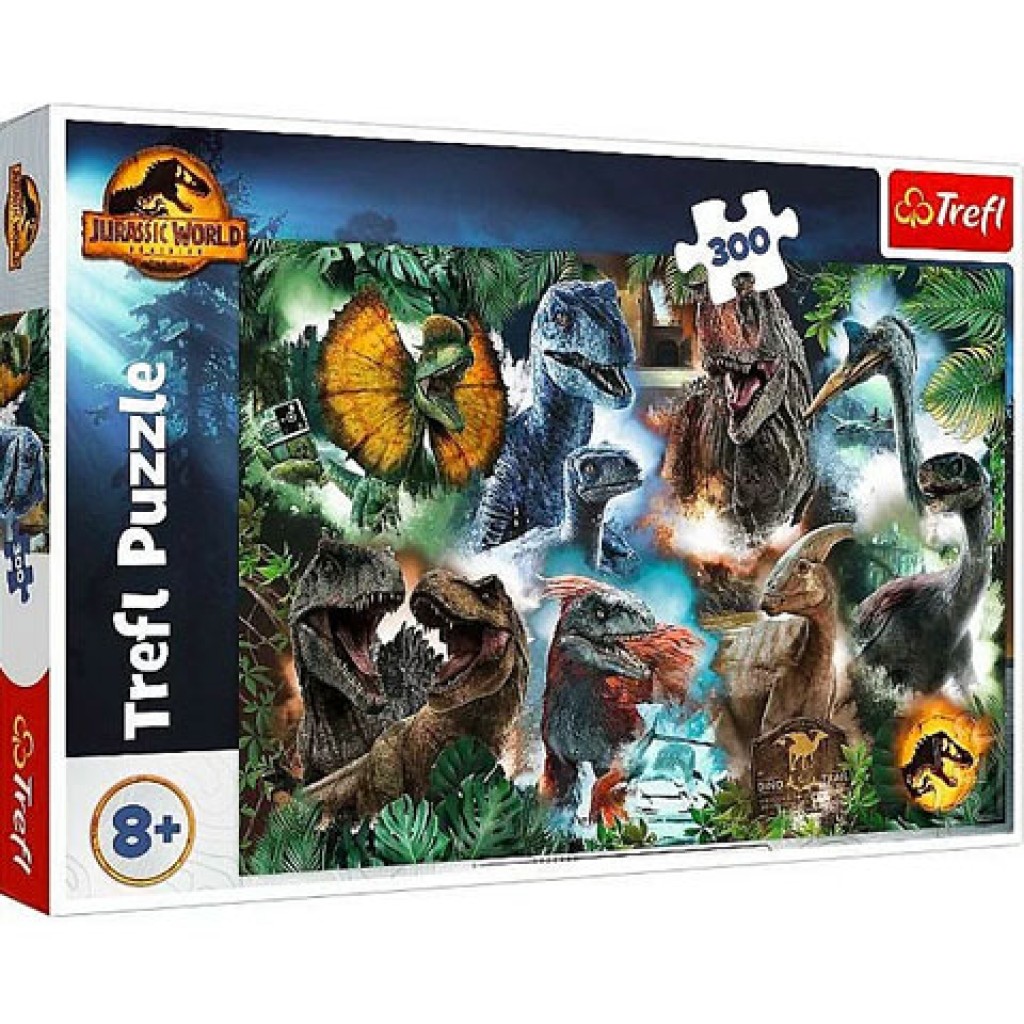 Jurassic World: Kedvenc dinoszauruszok puzzle 300db-os - Trefl kép 1
