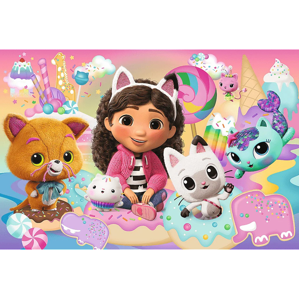 Gabi babaháza és barátai 24db-os maxi puzzle - Trefl kép 2