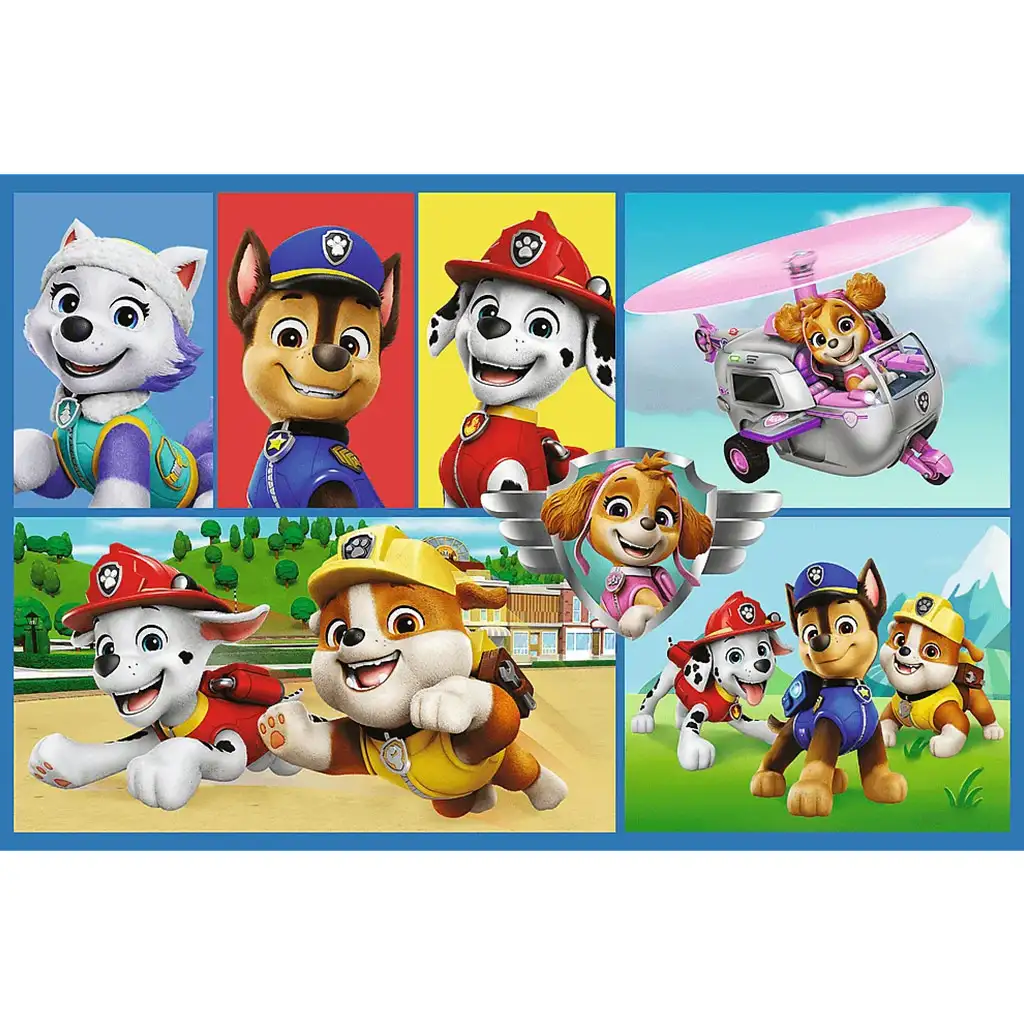 Mancs Őrjárat szabályai 2x70db-os puzzle - Trefl kép 2
