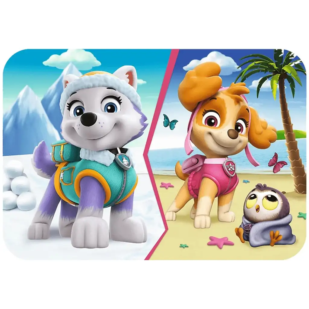 Mancs őrjárat Sky és Everest kalandja 24db-os fa puzzle - Trefl kép 2