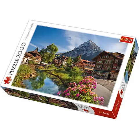 A nyári Alpok 2000db-os prémium puzzle - Trefl kép 1