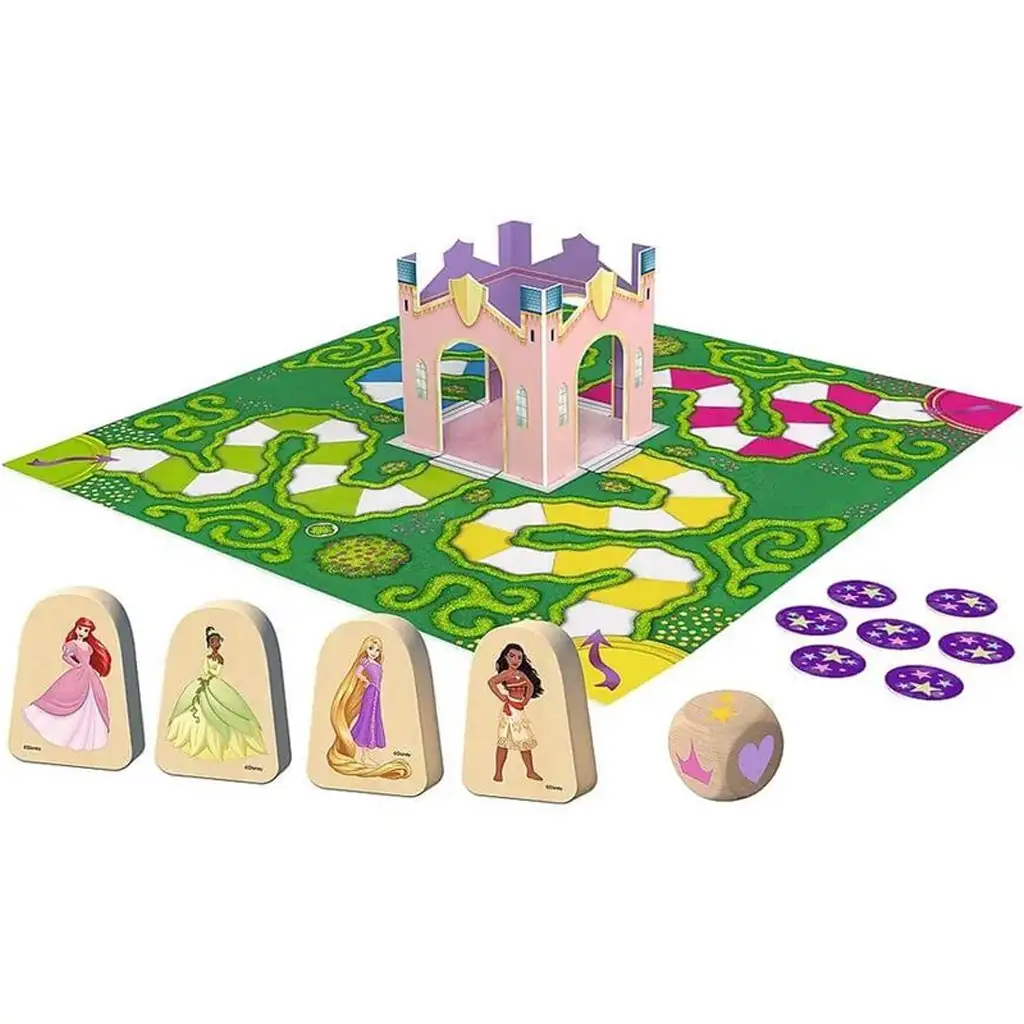 Disney hercegnők: A hercegnő party társasjáték - Trefl kép 2