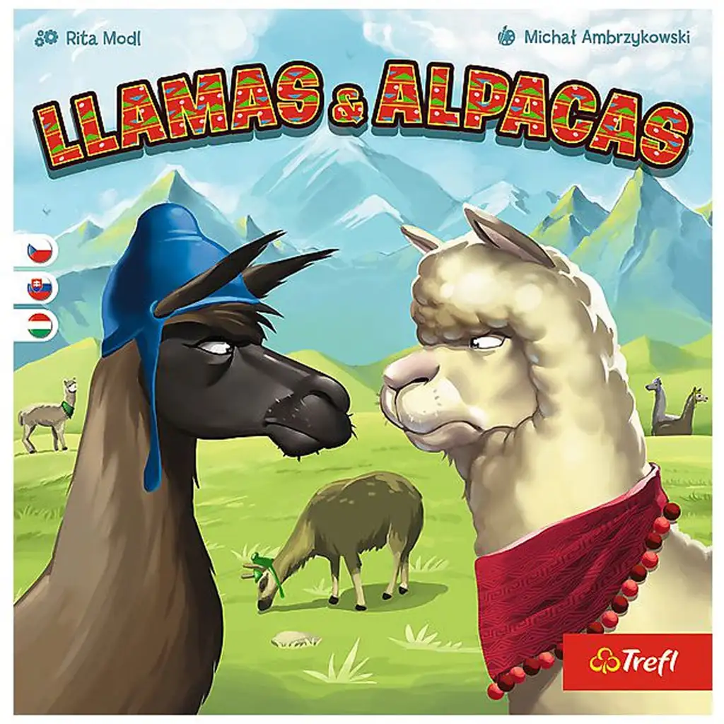 Lámák és alpakák társasjáték - Trefl kép 1