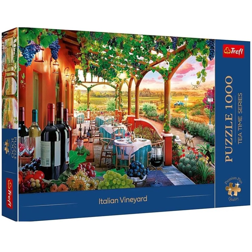 Olasz borvidék 1000db-os prémium puzzle - Trefl kép 1