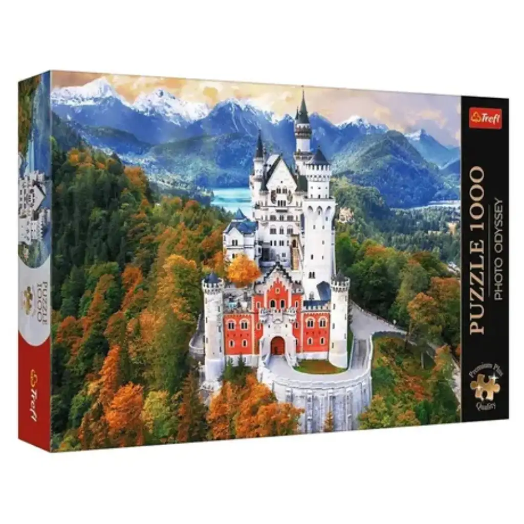 Neuschwanstein Photo Odyssey 1000db-os prémium puzzle - Trefl kép 1