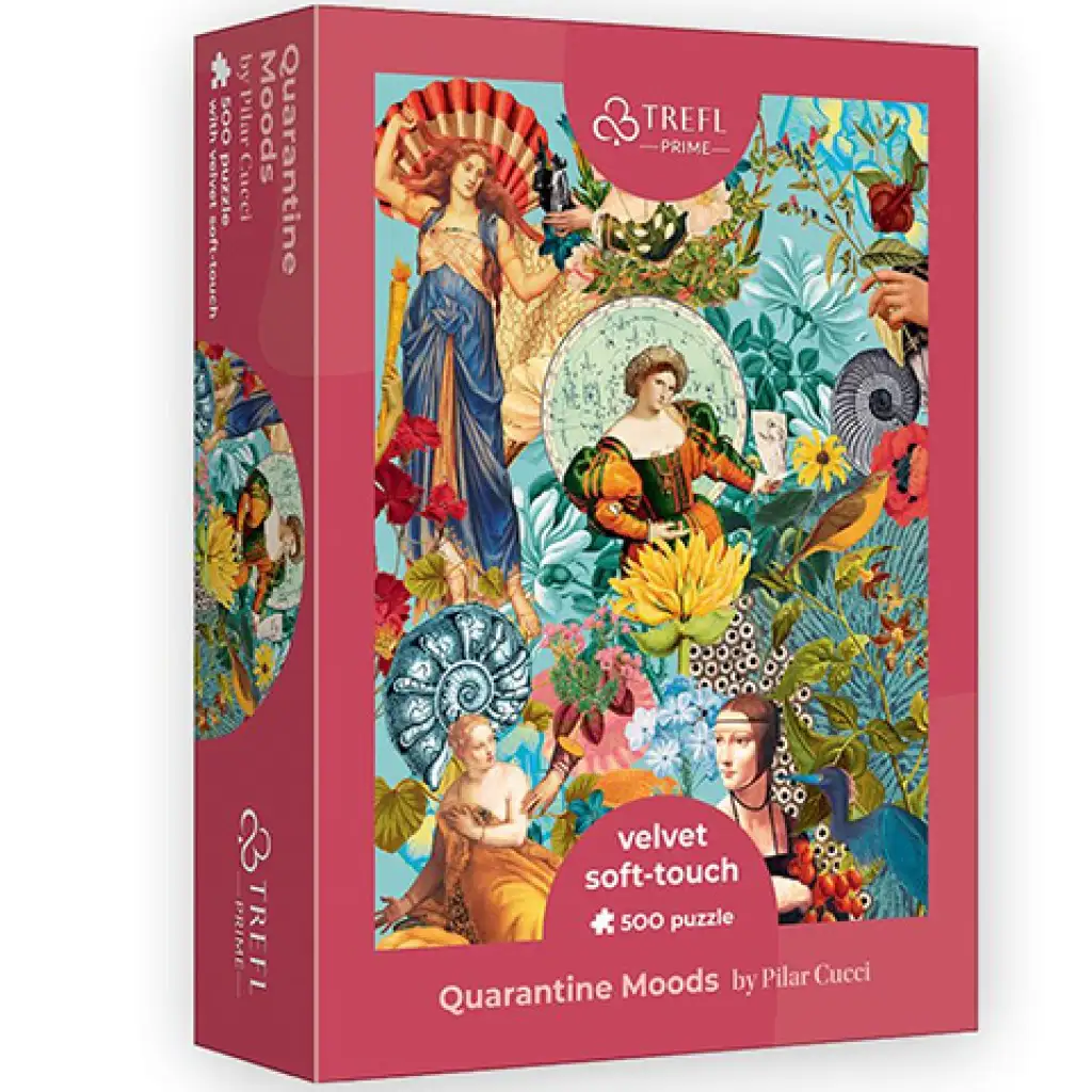 Quarantine Moods bársony puha tapintású 500db-os puzzle - Trefl kép 1