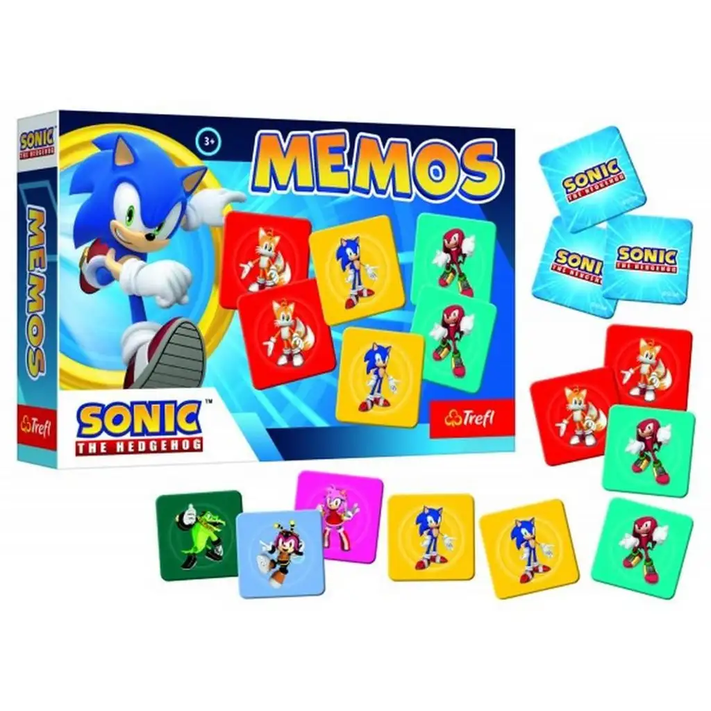 Sonic a sündisznó memóriajáték - Trefl kép 1