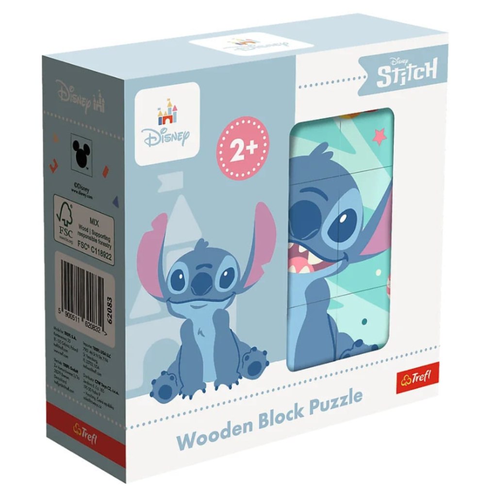 Stitch 9db-os kocka kirakó - Trefl kép 1