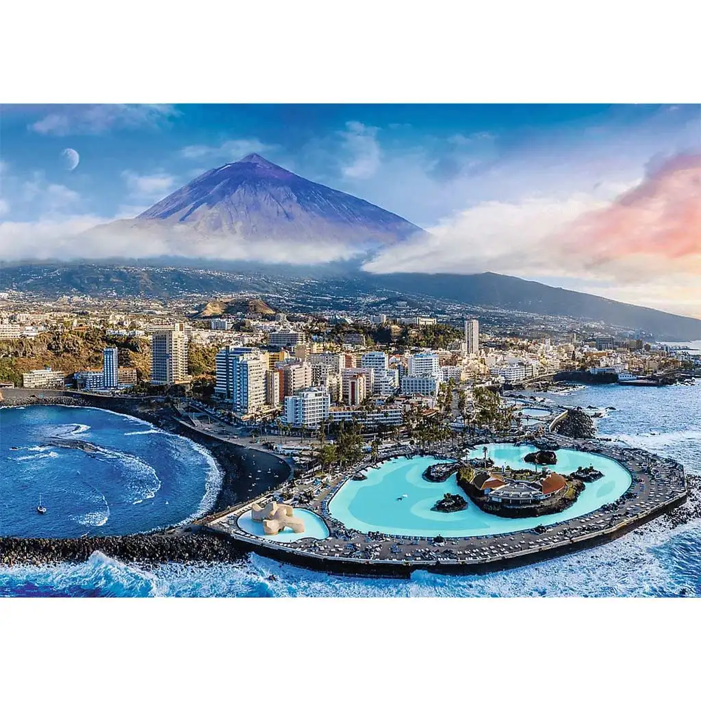 Tenerife városa, Spanyolország 1000db-os HQ puzzle kirakó - Trefl kép 2