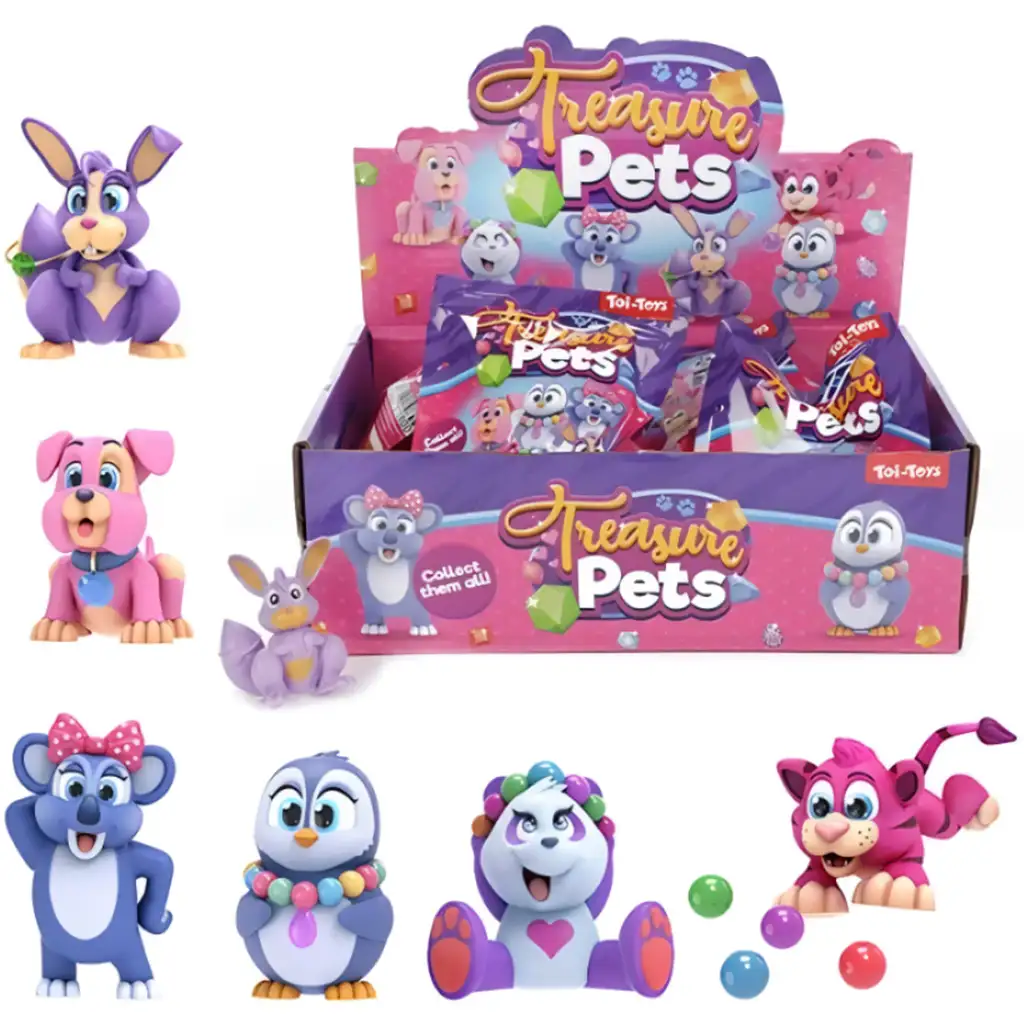 Treasure Pets: Állatos meglepetés figura 1db kép 1
