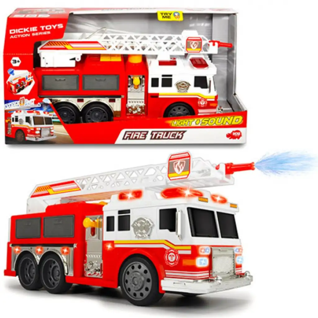 Tűzoltóautó 36cm-es fénnyel és hanggal - Dickie Toys kép 1