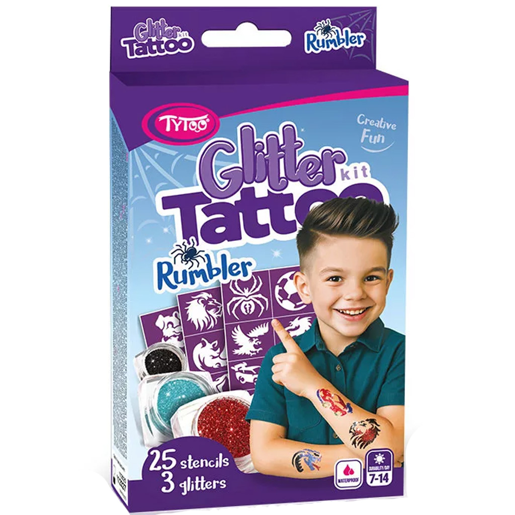 TyToo: Rumbler csillámtetoválás szett kép 1