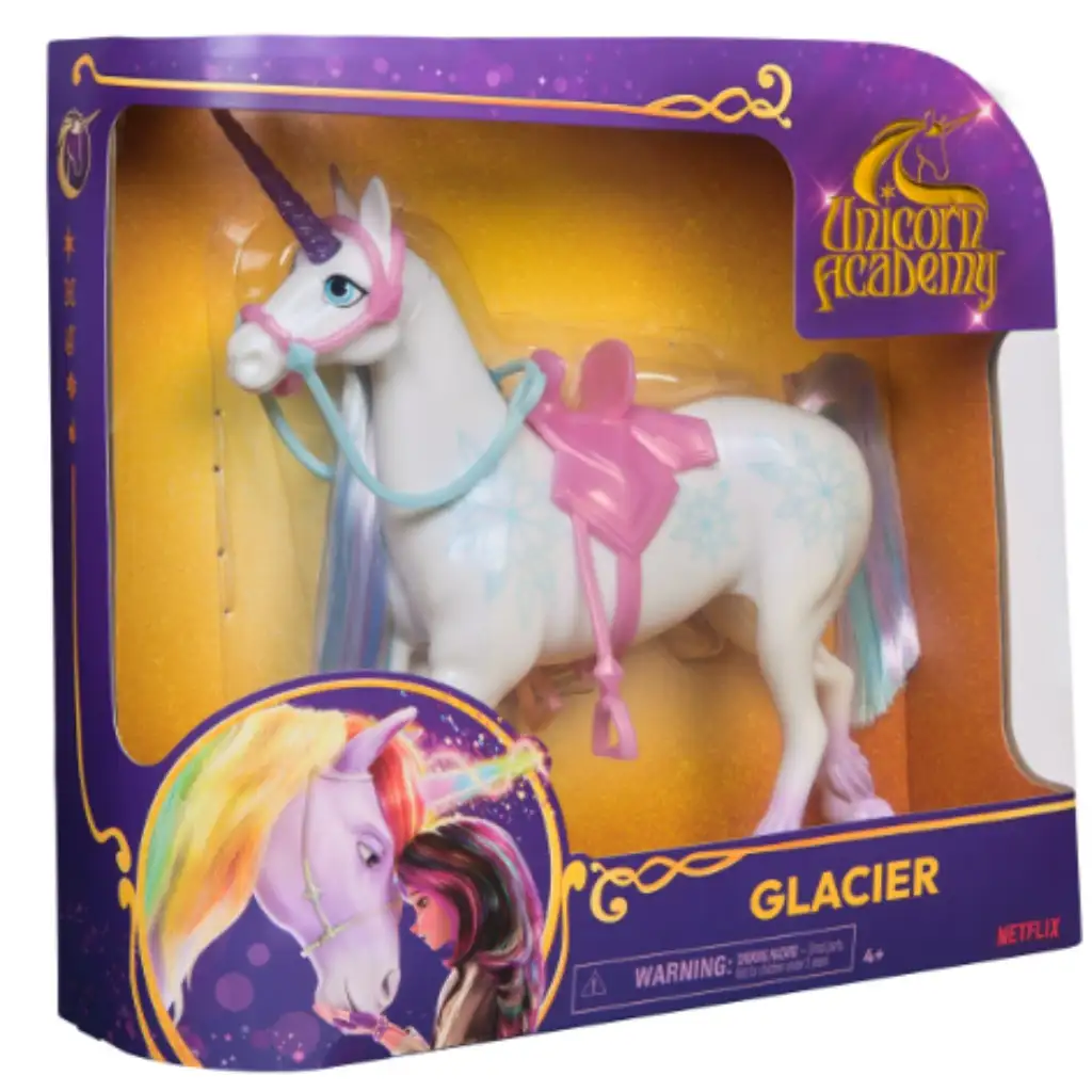 Unikornis Akadémia: Gleccser unikornis figura - Spin Master kép 1