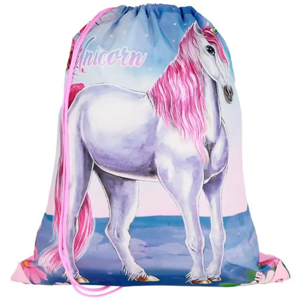 Spirit: Unicorn Magic mágikus unikornis tornazsák, sportzsák 33x47cm kép 1