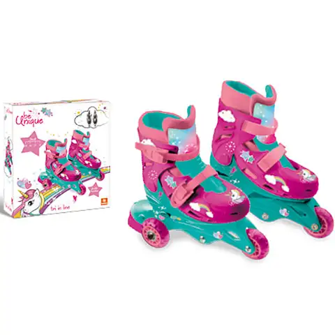 Unikornisos háromkerekű görkorcsolya 29-32 - Mondo Toys kép 1