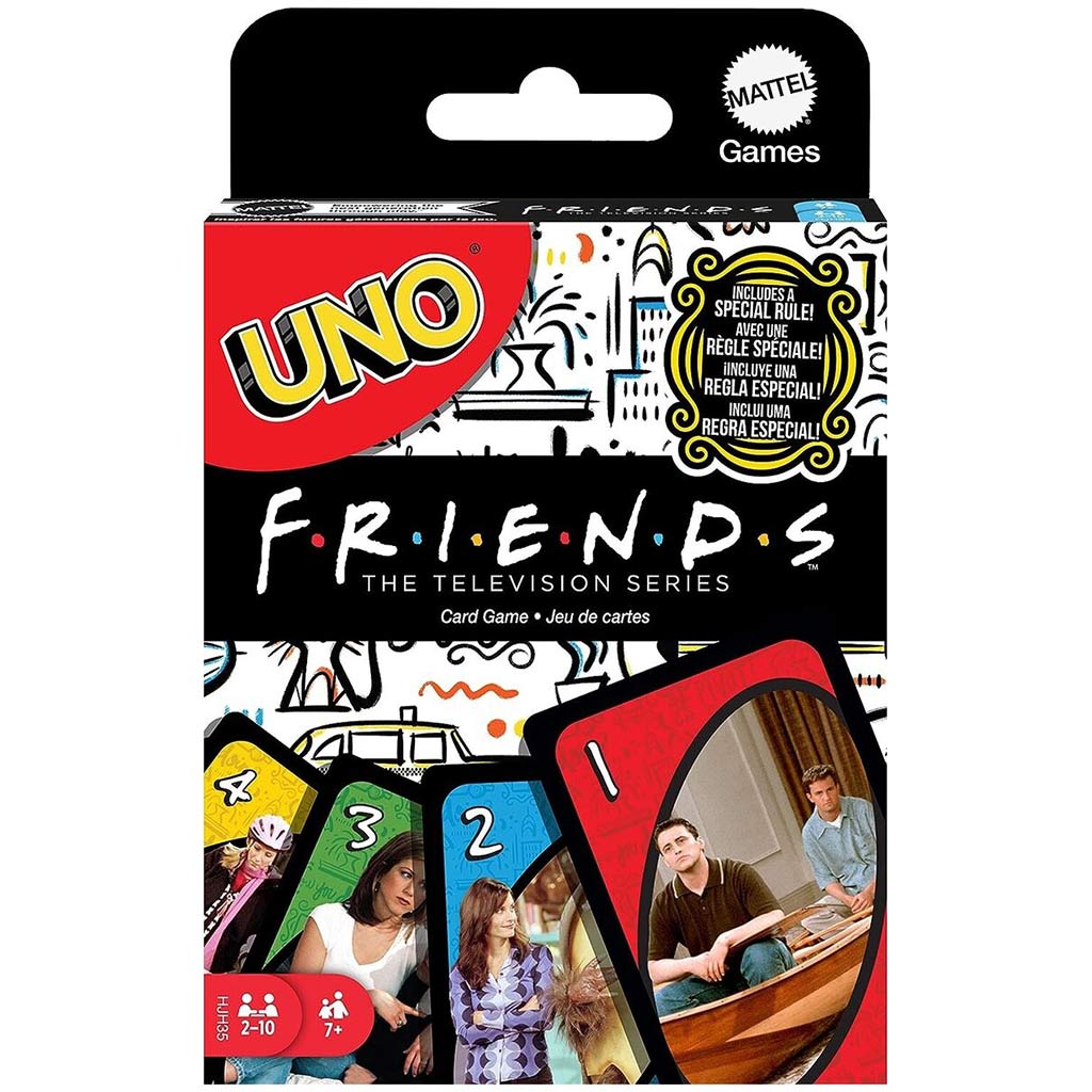 UNO Friends: jóbarátok kártyajáték - Mattel kép 1