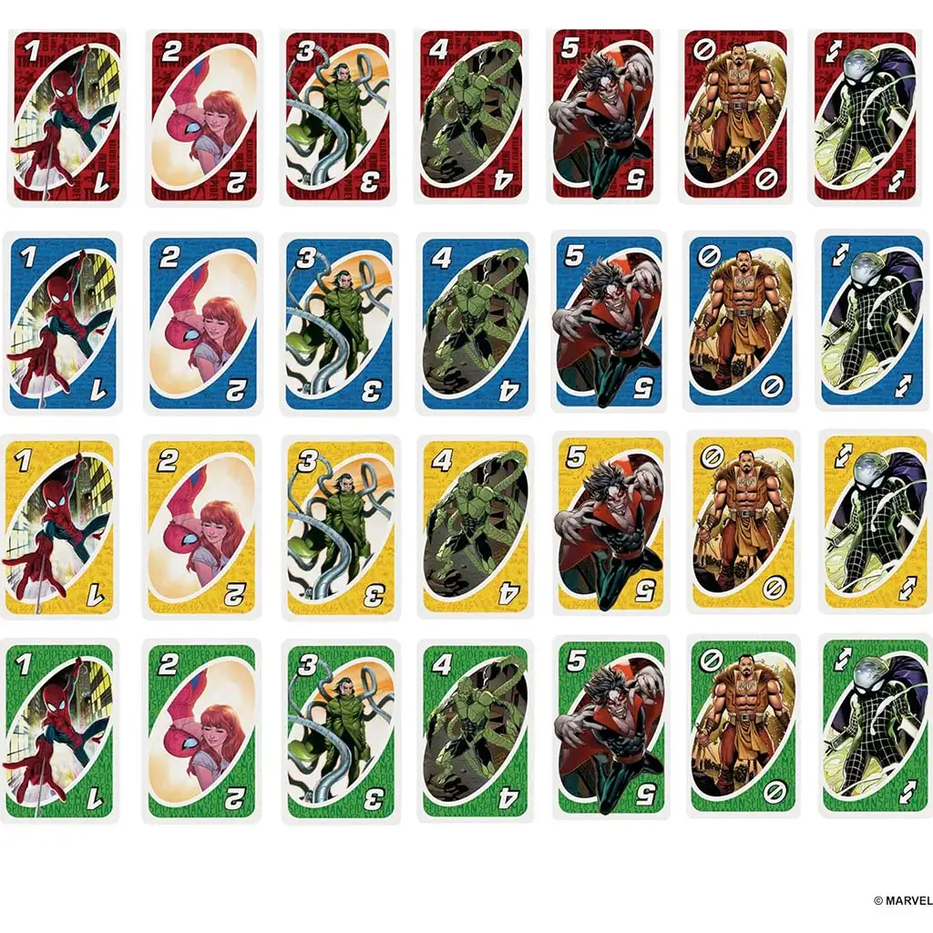 UNO kártya Spider-Man - Mattel kép 3