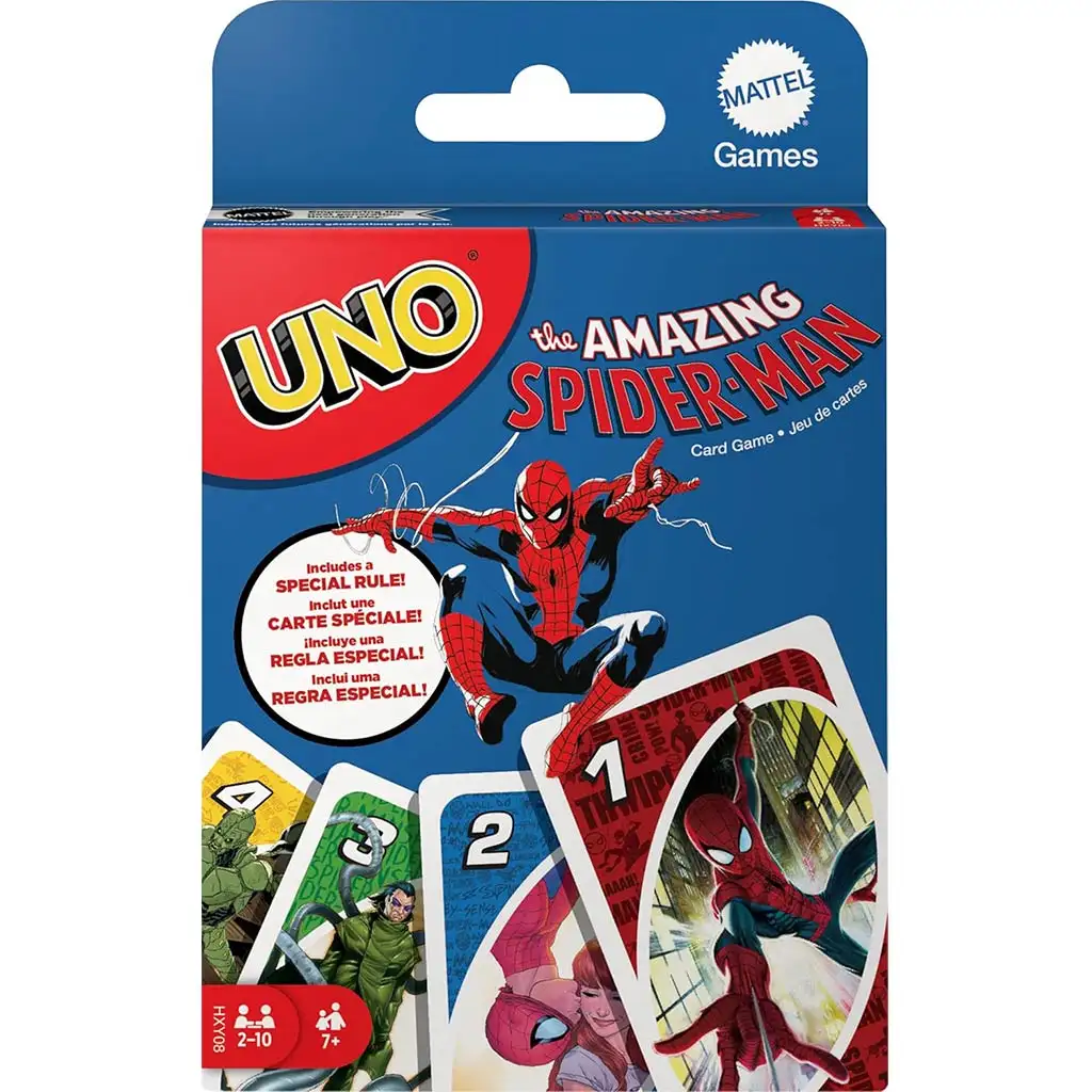 UNO kártya Spider-Man - Mattel kép 1