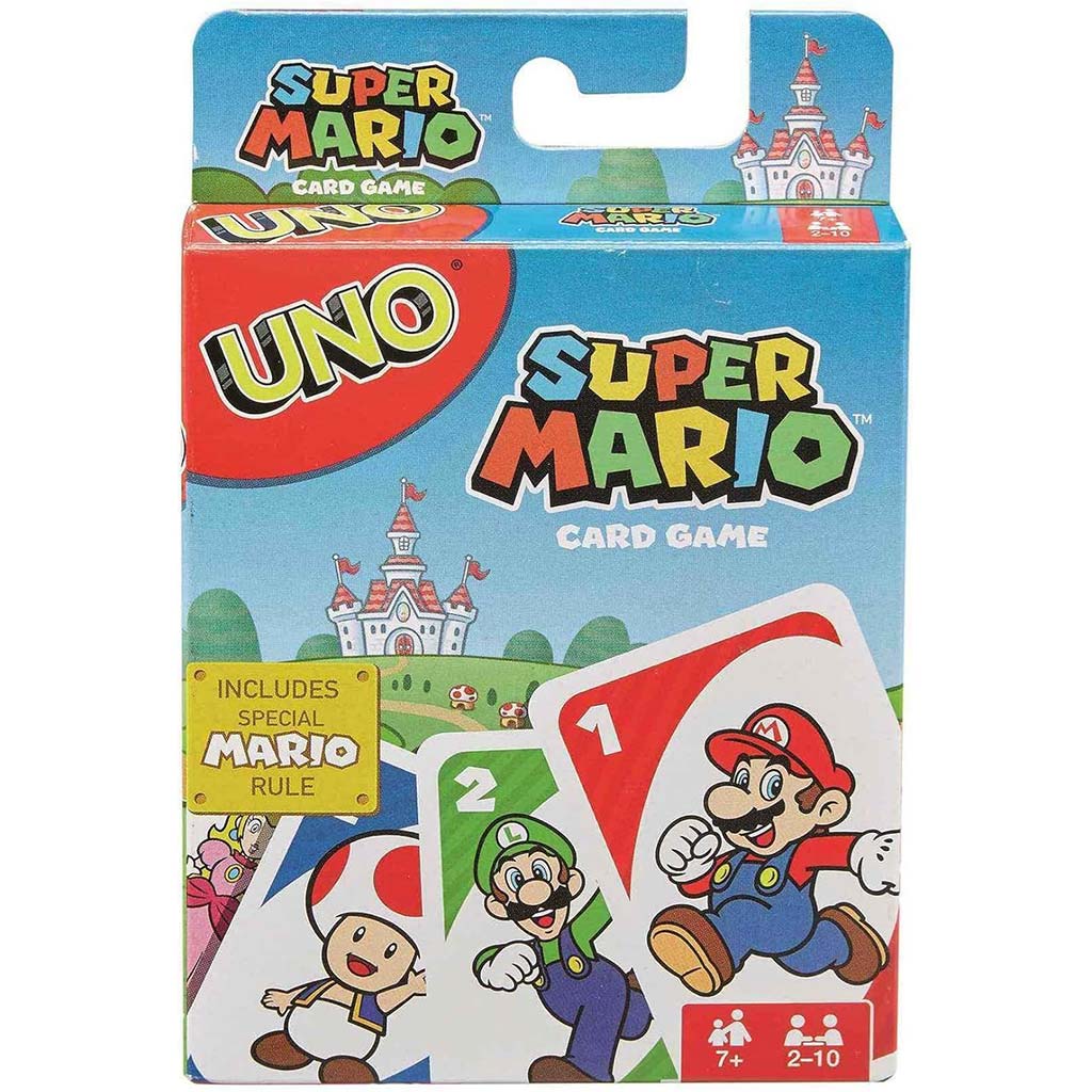 UNO Super Mario kártyajáték - Mattel kép 1