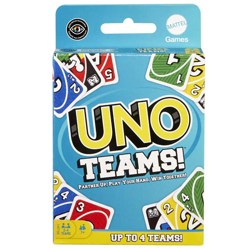UNO Teams kártyajáték - Mattel kép 1