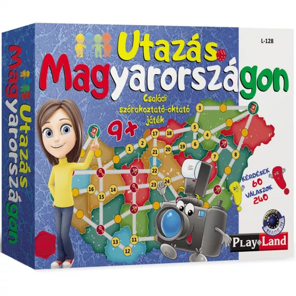 Playland: Utazás Magyarországon társasjáték kép 1