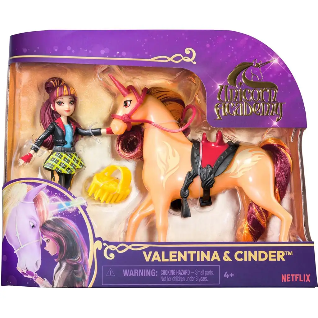 Unikornis Akadémia: Unikornis babával - Valentina és Cinder - Spin Master kép 1