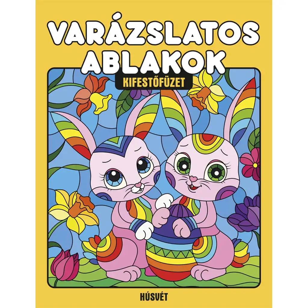 Varázslatos ablakok - Húsvét kifestő füzet kép 1