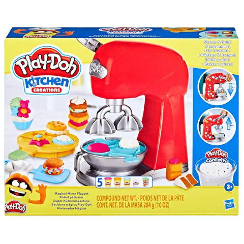 Play-Doh: Varázslatos keverő játékkészlet 284g - Hasbro kép 1